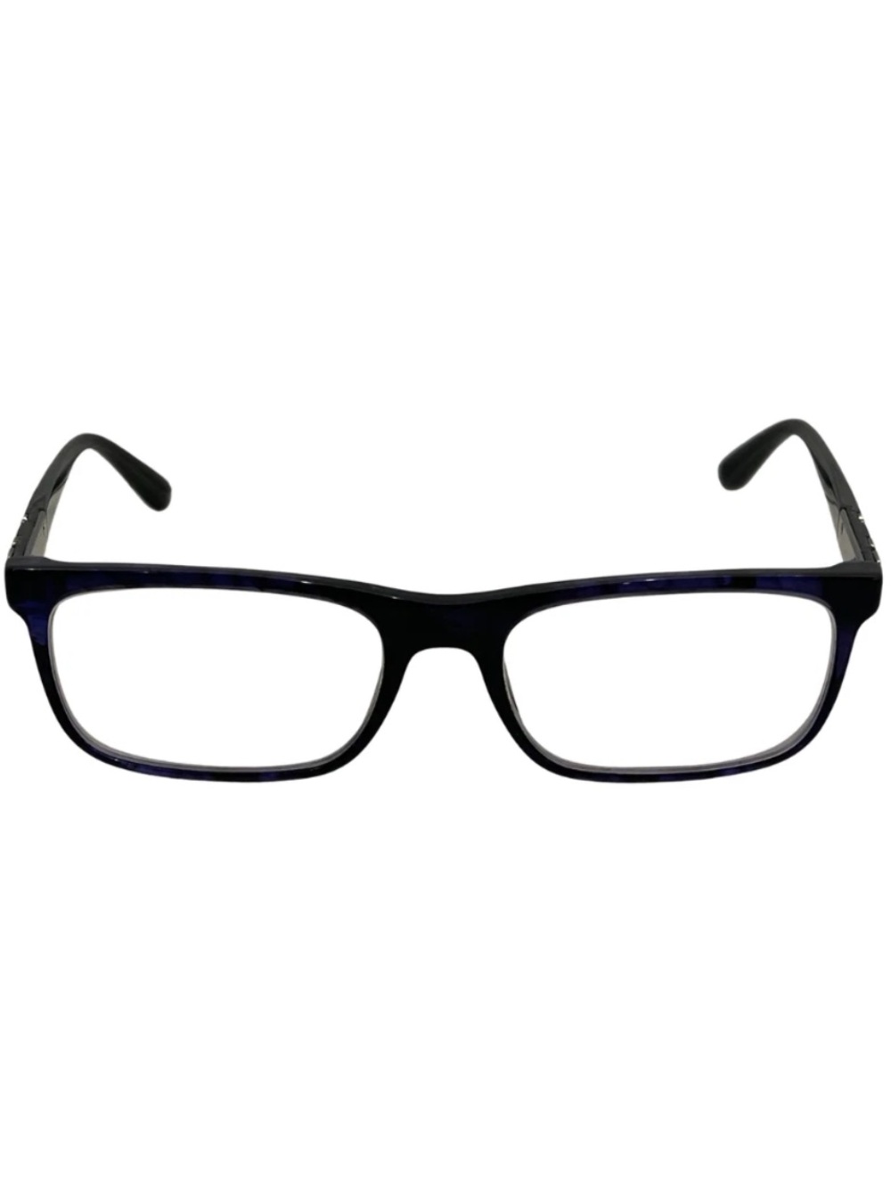 Burberry Eyeglasses Blue Rectangular Logo Design Unisex 55-18-145 *FRAMES ONLY